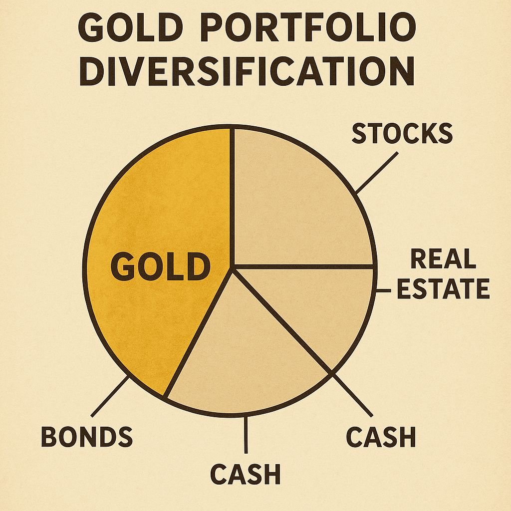 Gold Portfolio diversification