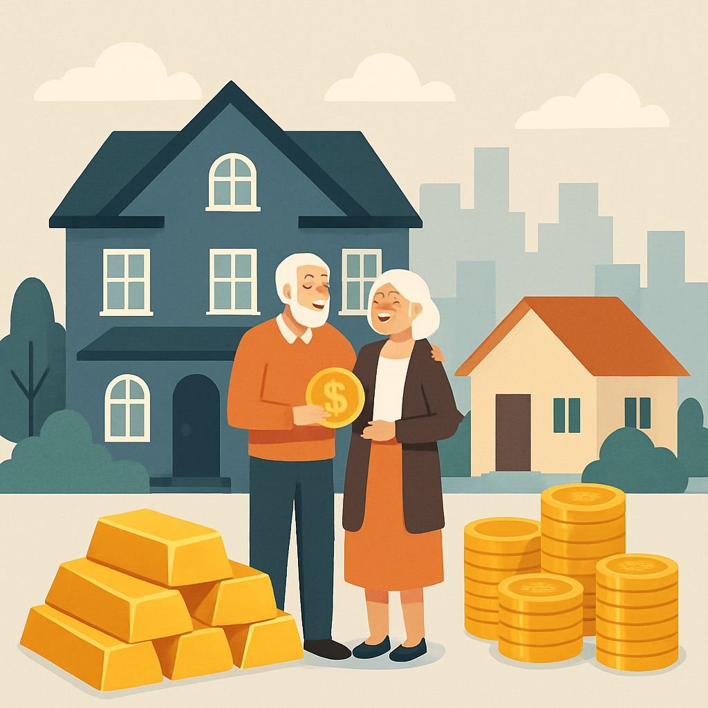 Gold Investments for Retirement Plan and Downsizing