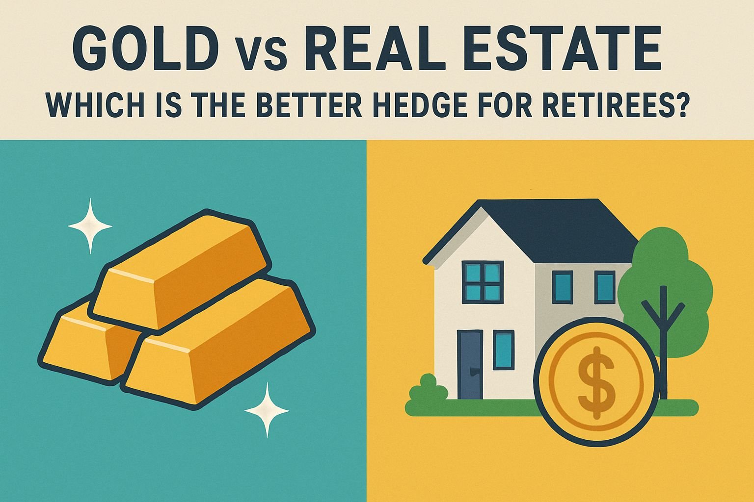 Gold vs Real Estate: Which Is the Better Hedge for Retirees?