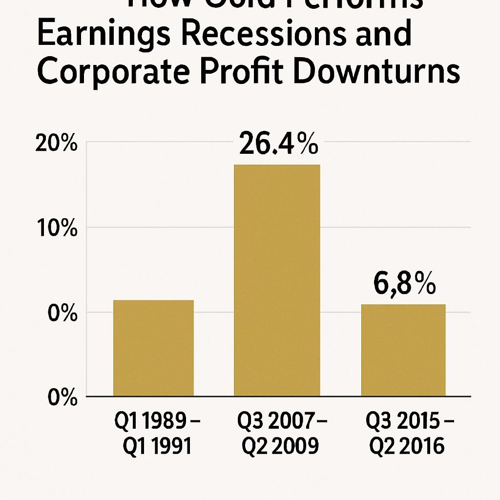 How Gold Performs During Corporate Profit Downturns