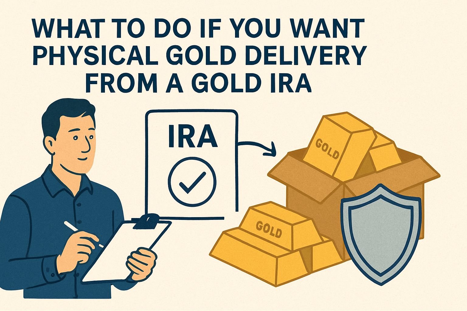 What to Do If You Want Physical Gold Delivery From a Gold IRA