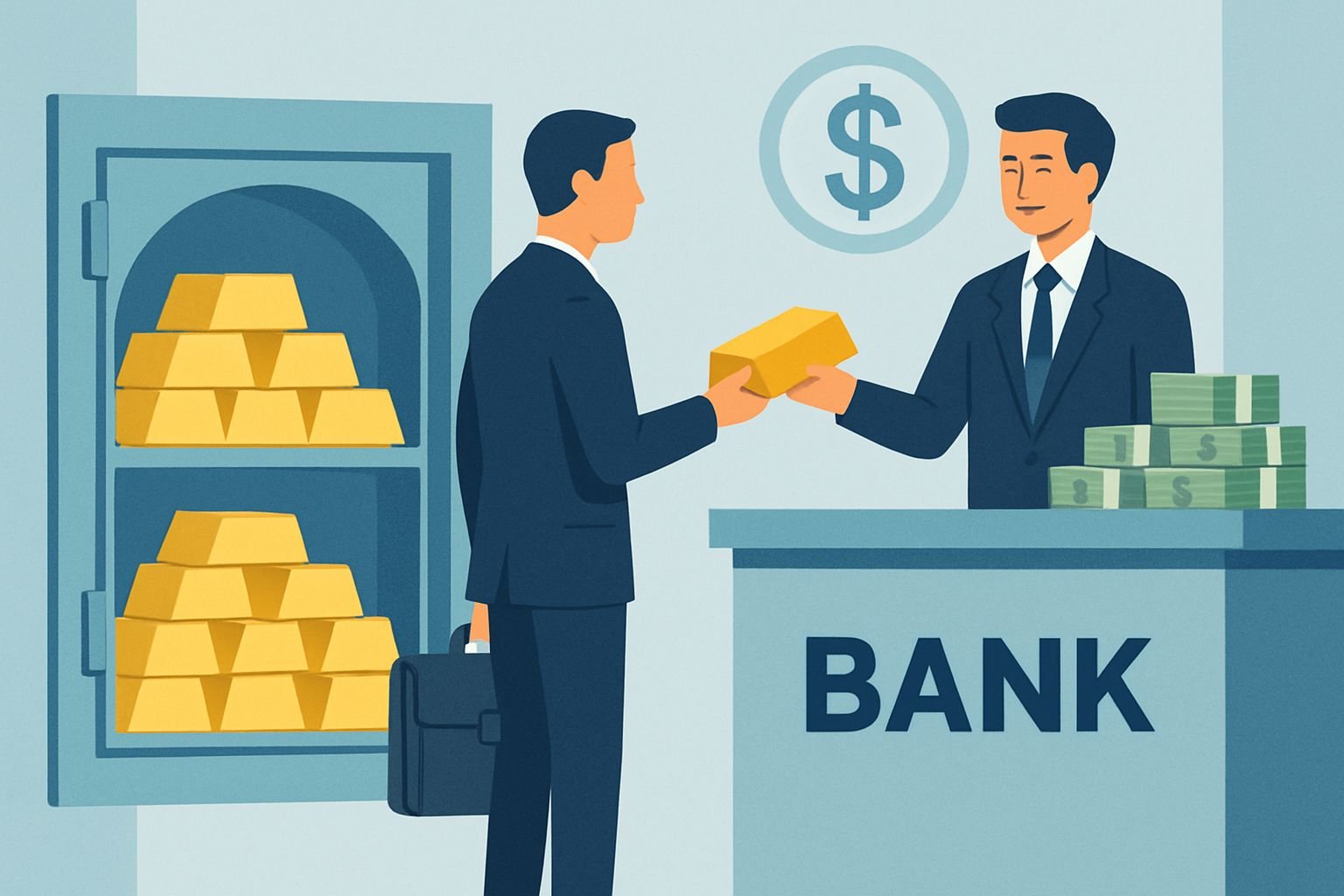 Accessing Liquidity When Gold Is in a Custodian Vault