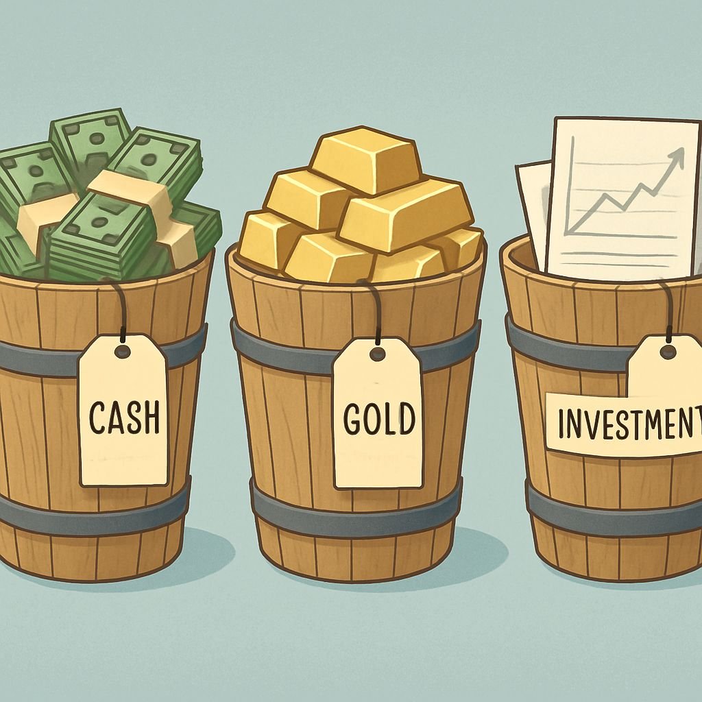 The Role of Gold in a 3-Bucket Retirement Income Strategy