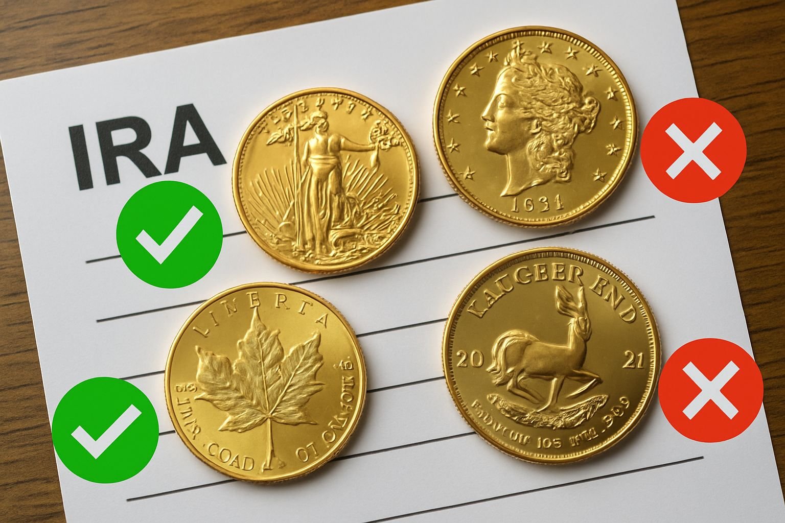 Why Some Gold Coins Are Allowed in IRAs — and Others Aren’t